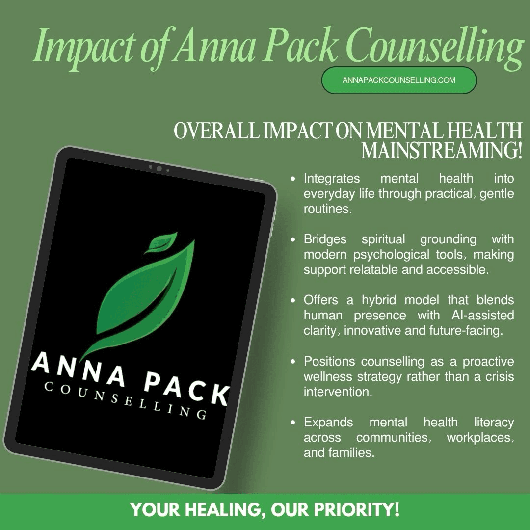 Overall impact on mental health mainstreaming