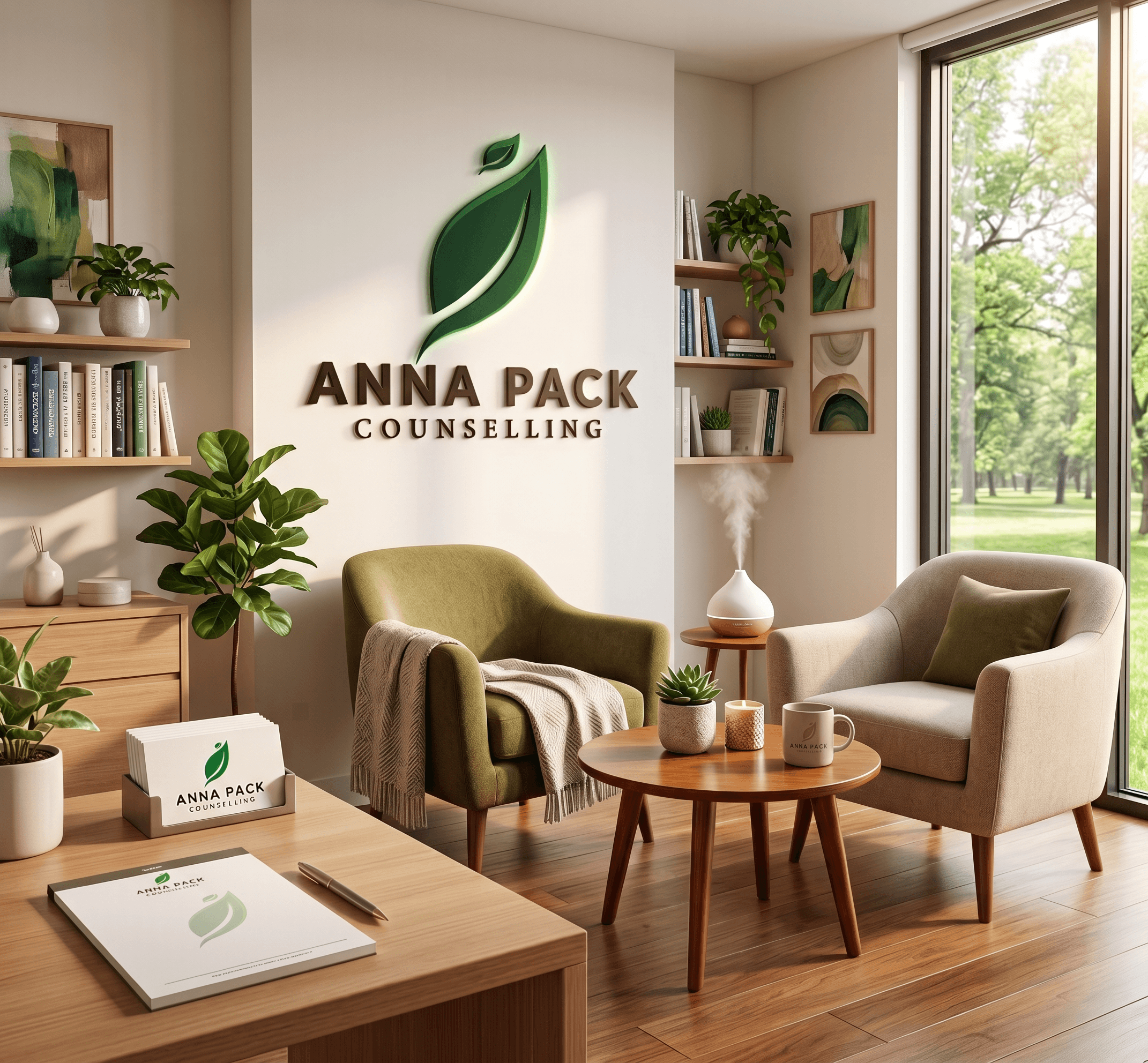 Anna Pack Counselling Logo - Professional Counsellor